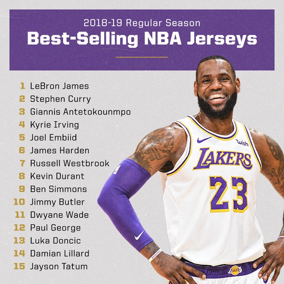 number one selling jersey